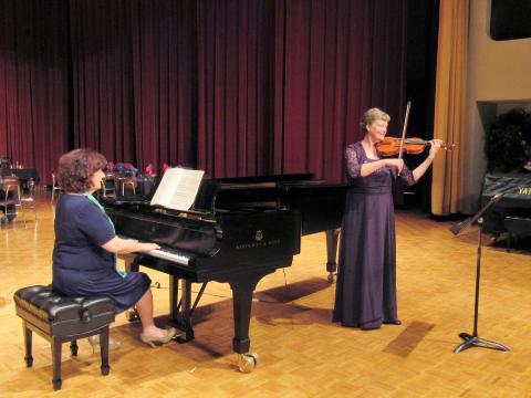 Violinist Lois Owsley and pianist Dr. Carol Ann Barry, NCTM.JPG